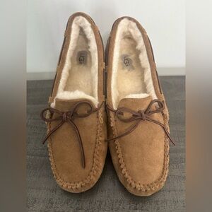 Ugg Women's Dakota Suede Slippers, Chestnut Color,
Women’s Size 11